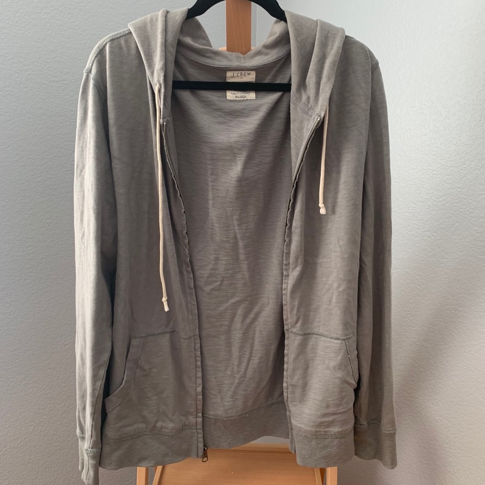 Men’s zip up hoody- XL